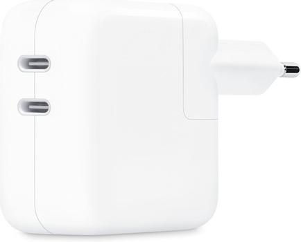 APPLE 35-watts USB-C-lader med to porter (MNWP3ZM/A)