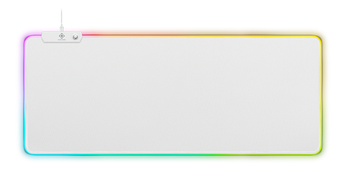 DELTACO White Line XXL RGB Mousepad 900x360x4mm (GAM-079-W)