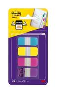 3M Post-it Index faner 50,8x38,1 Strong farvet (40)