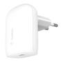 BELKIN 30w USB-C PD PPS Wall Charger White (WCA005VFWH)