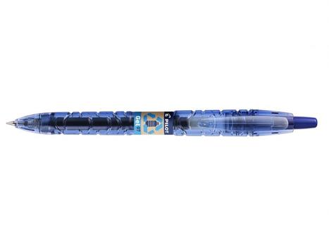 PILOT Gel Ink Rollerball B2P BeGreen 0,7 blue (BL-B2P-7-L-BG*10)