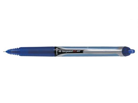 PILOT BXRT-V5 Liquid Ink Rollerball Hi-Tec V5 RT 0,5 blue (BXRT-V5-L*12#DBL)