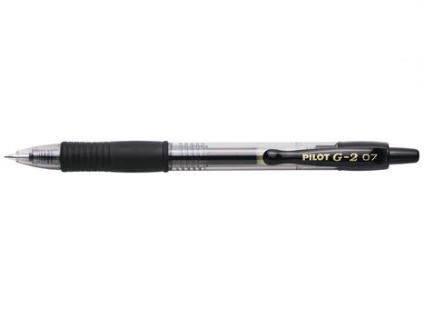 PILOT Gel Ink Rollerball G2 0,7 black (BL-G2-7-B*12#DBL)