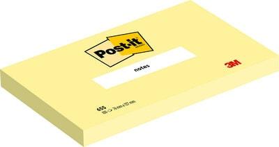 3M Post-it Notes 76x127 yellow (12) (7100090881)