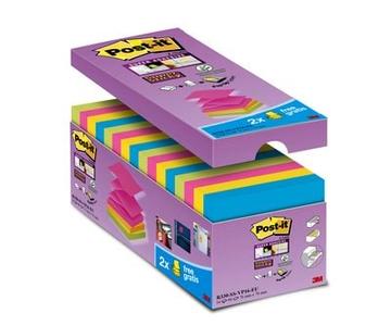 3M Post-it Z-Notes 76x76 Super Sticky V-Pack (16) (7100234249)