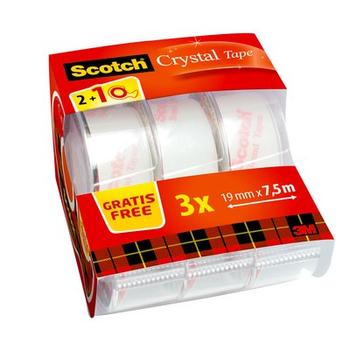 3M Scotch Crystal Tape V-Pack (3) (7100088402)