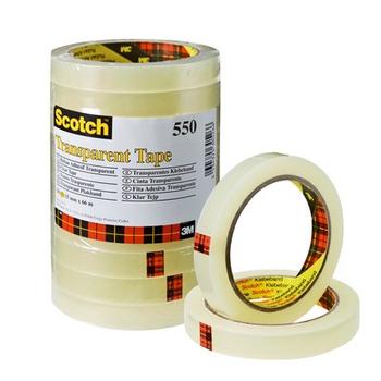 3M Scotch550 Teip 15mmx66m transparent (7100194352*10)