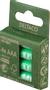 DELTACO Ultimate Ni-Mh rechargeable, LR03/AAA size, 800mAh, 4-pack