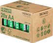 DELTACO Ultimate Alkaline batteries, LR6/AA size, 20-pk