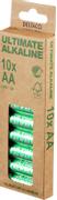 DELTACO Ultimate Alkaline batteries, LR6/AA size, 10-pack