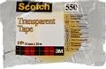 3M Scotch tape 550 12x66 transp flowpack