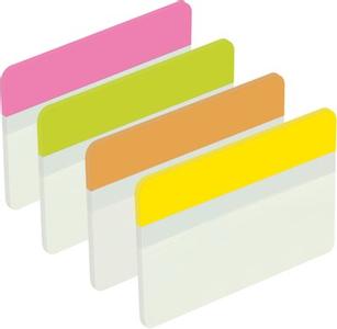 3M Post-it Index Strong 50, 8x38, 1mm 4 colours (7000048067*6)