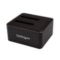 STARTECH "Dual-Bay SATA HDD Docking Station for 2 x 2.5/3.5"" SATA SSDs/HDDs - USB 3.0"
