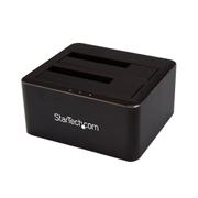 STARTECH "Dual-Bay SATA HDD Docking Station for 2 x 2.5/3.5"" SATA SSDs/HDDs - USB 3.0"