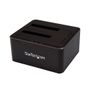 STARTECH "Dual-Bay SATA HDD Docking Station for 2 x 2.5/3.5"" SATA SSDs/HDDs - USB 3.0"