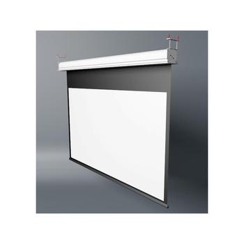 SCREENLINE INCEILING 390x244 cm 181" m/sorte kanter, lystett, gain 1,0 (101737)