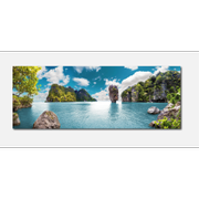 SCREENLINE Only White 16:10 224 x 140 140" rammespent,  ingen sorte kanter
