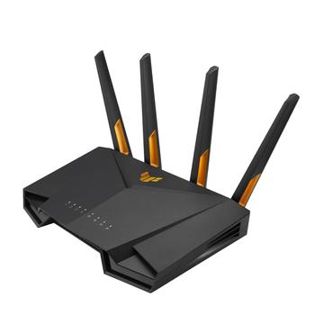 ASUS S TUF Gaming AX3000 V2 - Wireless router - 4-port switch - GigE - Wi-Fi 6 - Dual Band (TUF-AX3000 V2)