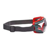 3M Goggle Gear 500 Vollsicht Schutzbrille rot GG501 (7100074368)