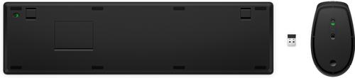 HP 655 - Sats med tangentbord och mus - trådlös - 2.4 GHz - svart - för Elite 600 G9, ZBook Firefly 14 G9 Mobile Workstation,  ZBook Fury 16 G9 Mobile Workstation (4R009A6)