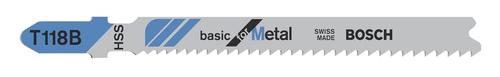 BOSCH 5 jigsaw blades T 118 B (2608631014)
