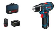 Bosch GSR 12V-15 Professional drill - 2x 2.0Ah - 30Nm (060186810F)
