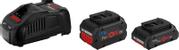 Bosch ProCORE18V 4.0Ah + ProCORE18V 5.5Ah + GAL 1880 CV Professional - Starter Set - batteri - 2 - Li-Ion
