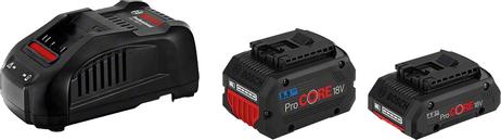 Bosch ProCORE18V 4.0Ah + ProCORE18V 5.5Ah + GAL 1880 CV Professional - Starter Set - batteri - 2 - Li-Ion (1600A0214A)