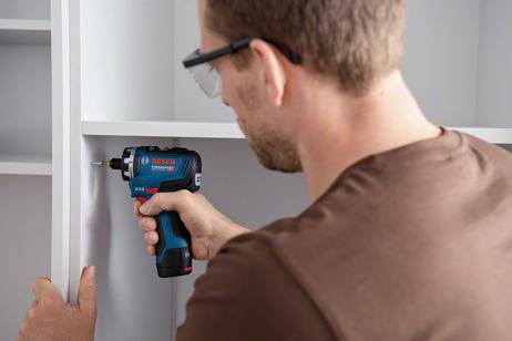 Bosch GSR 12V-35 Professional - skrutrekker - trådløs - 2 hastigheter - 2 batterier (06019J9100)