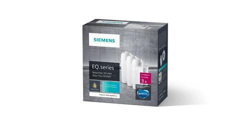 SIEMENS TZ70033 vattenfilter 3st vattenfilter som motverkar kalkavlagringar och ger bättre smakande kaffe (TZ70033A)
