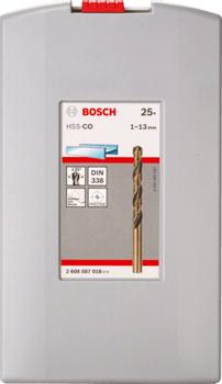 BOSCH ProBox HSS-Co, DIN 338 Borebitsæt (2608587018)
