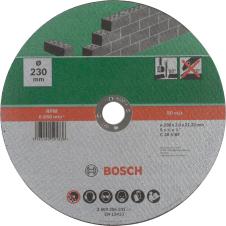 BOSCH Kappeskive,  rett, stein D= 230 mm (2609256331)
