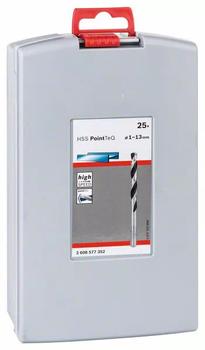 BOSCH Pro Box 25 pcs. HSS PointTeQ, 1,013,0 (2608577352)