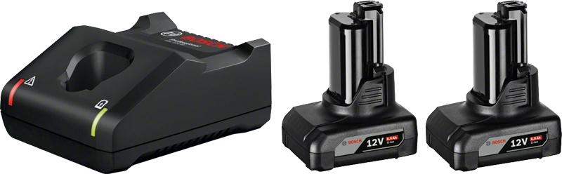 Bosch Starter Set batterilader - med batteri - 2 - Li-Ion (1600A01B20)
