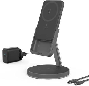 ANKER POWERWAVE MAG-GO 2-IN-1 STAND 5K BLACK (B25A7311)