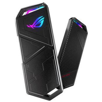 ASUS ROG Strix Arion - Storage enclosure - M.2 - M.2 NVMe Card - USB 3.2 (Gen 2) - black (ESD-S1C/BLK/G/AS//)