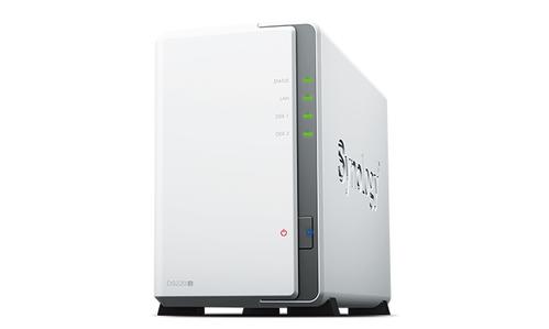 SYNOLOGY Disk Station DS220j - NAS server - 2 bays - SATA 6Gb/s - RAID 0, 1, JBOD - RAM 512 MB - Gigabit Ethernet - iSCSI support (DS220J)