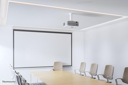 Neomounts by Newstar NEOMOUNTS Projector Ceiling Mount height 8-15cm white (BEAMER-C80WHITE)