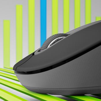 LOGITECH h Signature M650 - Mouse - optical - 5 buttons - wireless - 2.4 GHz, Bluetooth - Logitech Logi Bolt USB receiver - graphite (910-006253)