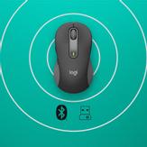 Logitech Signature M650 - mus - Bluetooth,  2.4 GHz - grafitt (910-006253)