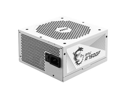 MSI MPG A750GF 750W Power Supply White (MPG A750GF WHITE)