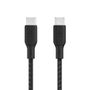 BELKIN BOOST CHARGE - USB-kabel - USB-C (hane) till USB-C (hane) - 2 m - svart