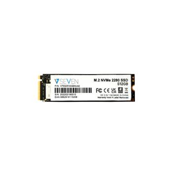 V7 512GB V7 NVME GEN4X4 M.2 NVME 3D TLC SSD INT (V7SSD512GBNV4E)
