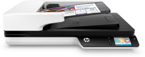HP Scanjet Pro 4500 fn1 - Dokumentskanner - Duplex - 216 x 3100 mm - 1200 dpi x 1200 dpi - upp till 30 sidor/ minut (mono) / upp till 30 sidor/ minut (färg) - ADM ( 50 ark ) - upp till 4000 scanningar per (L2749A)
