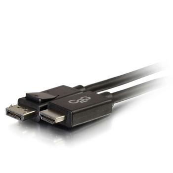 C2G 10ft DisplayPort to HDMI Adapter Cable - M/M - DisplayPort-kabel - DisplayPort (hane) till HDMI (hane) - 3.048 m - svart (54327)