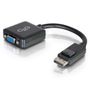 C2G 20cm DisplayPort M to VGA F BLK (54323)