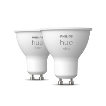 PHILIPS Hue White GU10 Spotlight - 2-pakning (929001953508)