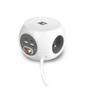 ACT USB-multipoort-hub AC2435 Wit 1500 mm 230V 3 poorten (AC2435)