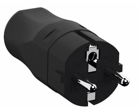 BACHMANN Mountable plug black (960.101)