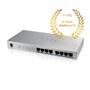 ZYXEL GS1008-HP,  8 Port Gigabit PoE+ unmanaged desktop Switch, 8 x PoE, 60 Watt (GS1008HP-EU0101F)